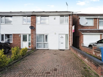 3 bedroom end of terrace house for sale in Moorside Crescent, Sinfin, Derby, DE24