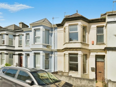 3 bedroom terraced house for sale in Grenville Road, Plymouth, PL4