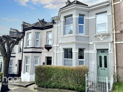 3 bedroom terraced house for sale in Seymour Avenue, Plymouth, PL4