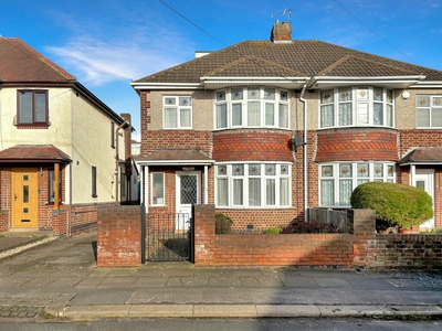 4 bedroom semi-detached house for sale in Cecily Road, Cheylesmore, CV3