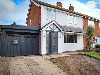 Semi-detached house for sale in Freemans Lane, Burbage, Hinckley LE10