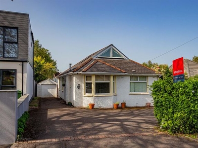 Detached bungalow for sale in Brynawelon Road, Cyncoed, Cardiff CF23