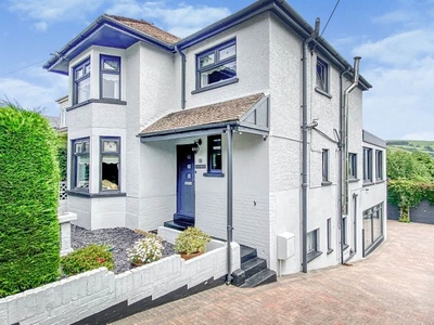 Detached house for sale in Nant Garedig, Bridgend Road, Llangynwyd, Maesteg, Bridgend. CF34