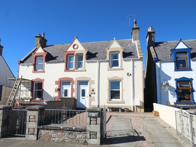 Semi-detached house for sale in Harbour View, 5 Jubilee Terrace, Findochty AB56