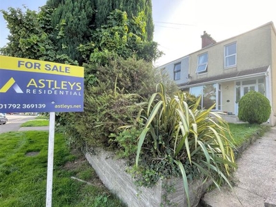 Semi-detached house for sale in West Cross Avenue, West Cross, Swansea SA3