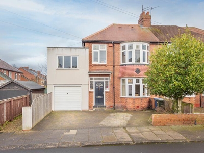 4 bedroom semi-detached house for sale in Northfield Road, Gosforth, Newcastle Upon Tyne, NE3