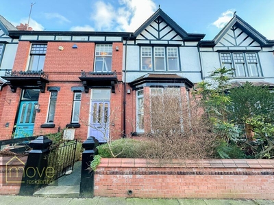 5 bedroom terraced house for sale in Woodlands Road, Aigburth, Liverpool, L17