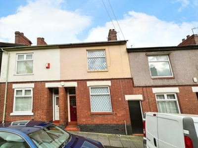 2 bedroom terraced house for sale in Bradford Terrace, Stoke-on-Trent, Staffordshire, ST1