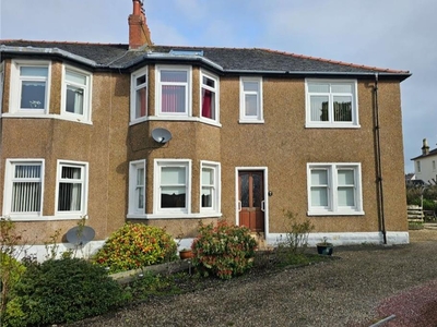 2 bed garden & ground flat for sale in Largs