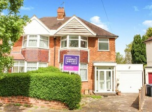 3 Bedroom Semi-detached House For Sale In Birmingham