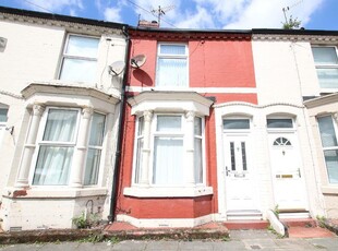 2 bedroom terraced house for rent in Strathcona Road, Wavertree, L15 1ED, L15