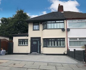 3 bedroom semi-detached house for rent in North Barcombe Road, Childwall, Liverpool, Merseyside, L16 7PX, L16