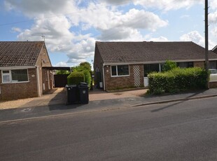 Semi-detached bungalow to rent in Churchill Road, Stamford PE9