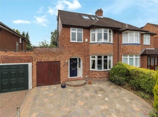 Semi-detached house for sale in Canterbury Way, Croxley Green, Rickmansworth, Hertfordshire WD3