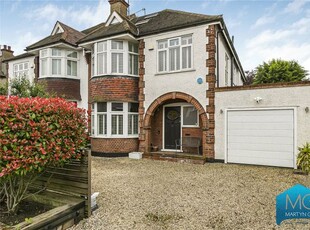 Semi-detached house for sale in Creighton Avenue, London N2
