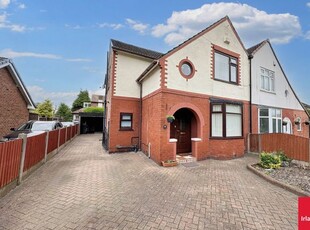 Semi-detached house for sale in Vicarage Road, Irlam M44