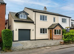Semi-detached house for sale in Wigshaw Lane, Culcheth, Warrington, Cheshire WA3