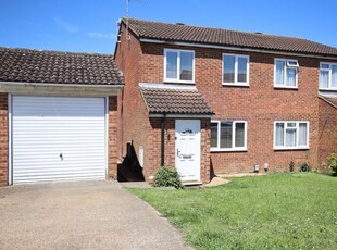 Semi-detached house to rent in Hawk Close, Flitwick MK45