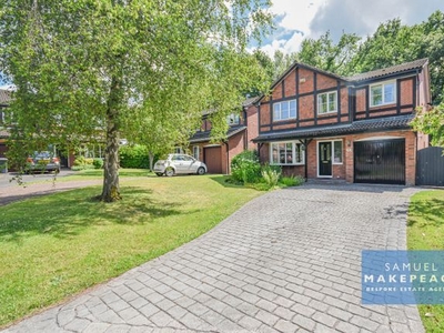 Detached house for sale in Harpur Crescent, Alsager, Cheshire ST7