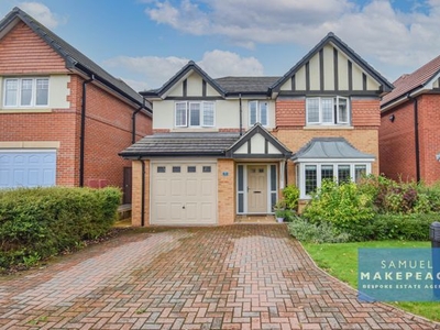 Detached house for sale in Middlefield Close, Alsager, Cheshire ST7