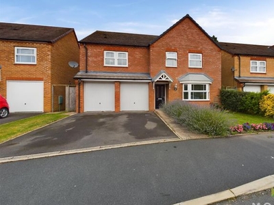 Detached house for sale in Oakley Meadow, Wem, Shropshire SY4