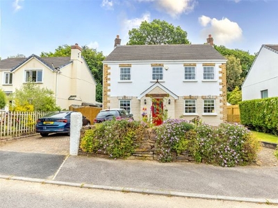 Detached house for sale in The Meadow, Polgooth, St. Austell PL26