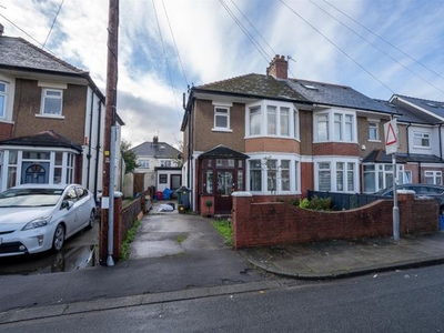 Semi-detached house for sale in Avondale Crescent, Grangetown, Cardiff CF11