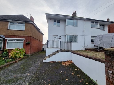 Semi-detached house for sale in Glenrise, Tynewydd Road, Barry, South Glamorgan CF62