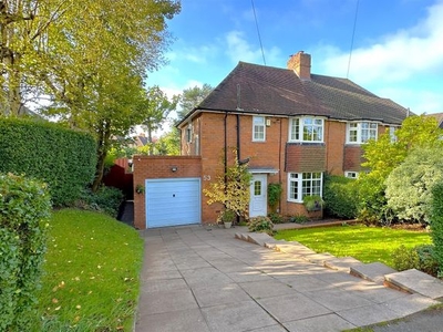 Semi-detached house for sale in Woodlands Park Road, Bournville, Birmingham B30