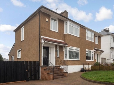 Semi-detached house for sale in Sherwood Drive, Thornliebank, Glasgow, East Renfrewshire G46