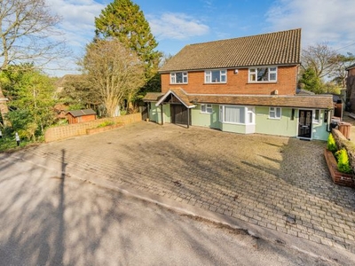 Link-detached house for sale in The Street, Wormshill, Sittingbourne, Kent ME9