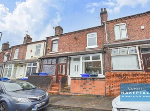 2 bedroom terraced house for sale in King William Street, Stoke-On-Trent, Staffordshire, ST6