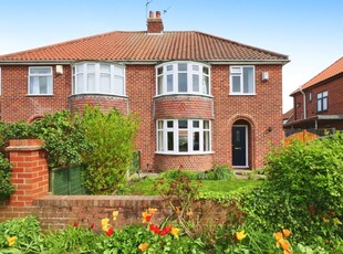 3 bedroom semi-detached house for sale in Broome Road, Huntington, York, YO32