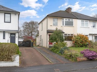 3 bedroom semi-detached house for sale in Moorburn Avenue, Giffnock, East Renfrewshire, G46 7AL, G46