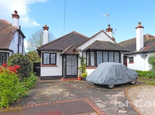 Detached bungalow for sale in Burlescoombe Close, Southend-On-Sea SS1