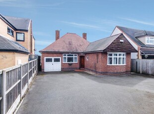 Detached bungalow for sale in Dovecote Road, Nottingham NG16