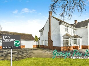 Detached house for sale in George Fox Lane, Fenny Drayton, Nuneaton CV13