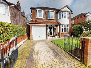 Detached house for sale in Sidmouth Avenue, Urmston, Manchester M41