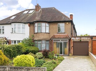 Semi-detached house for sale in Fordington Road, London, Haringey N6