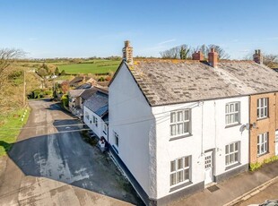 Semi-detached house for sale in Korna Houses, Shebbear, Beaworthy, Devon EX21