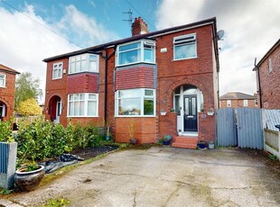Semi-detached house for sale in Monksdale Avenue, Urmston, Manchester M41
