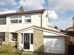 Semi-detached house for sale in Oak Dene Close, Pudsey, West Yorkshire LS28