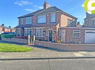 Semi-detached house for sale in Willoughby Road, North Shields NE29