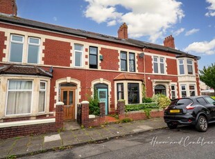 Terraced house for sale in Fairfield Avenue, Victoria Park, Cardiff CF5