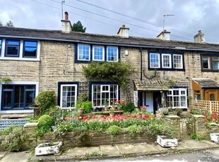 Terraced house for sale in Sladen Bridge, Stanbury, Keighley, West Yorkshire BD22