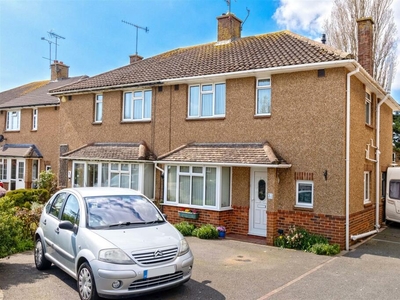 3 bedroom semi-detached house for sale in Nutley Crescent, Goring-By-Sea, Worthing, BN12