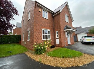 Detached house to rent in Pastures Drive, Weston, Crewe CW2