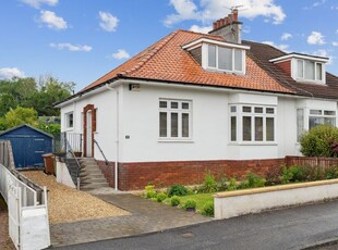 Semi-detached bungalow for sale in Netherview Road, Netherlee, East Renfrewshire G44