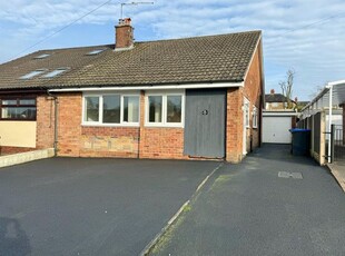 Semi-detached bungalow to rent in East Bank Ride, Forsbrook, Stoke-On-Trent ST11