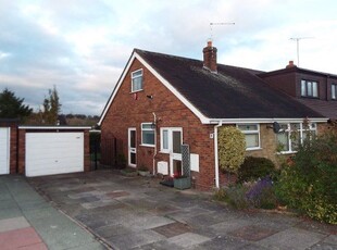 Semi-detached bungalow to rent in Pear Tree Drive, Crewe CW3